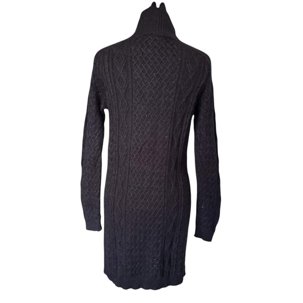 Peruvian Connection Black Turtleneck Sweater